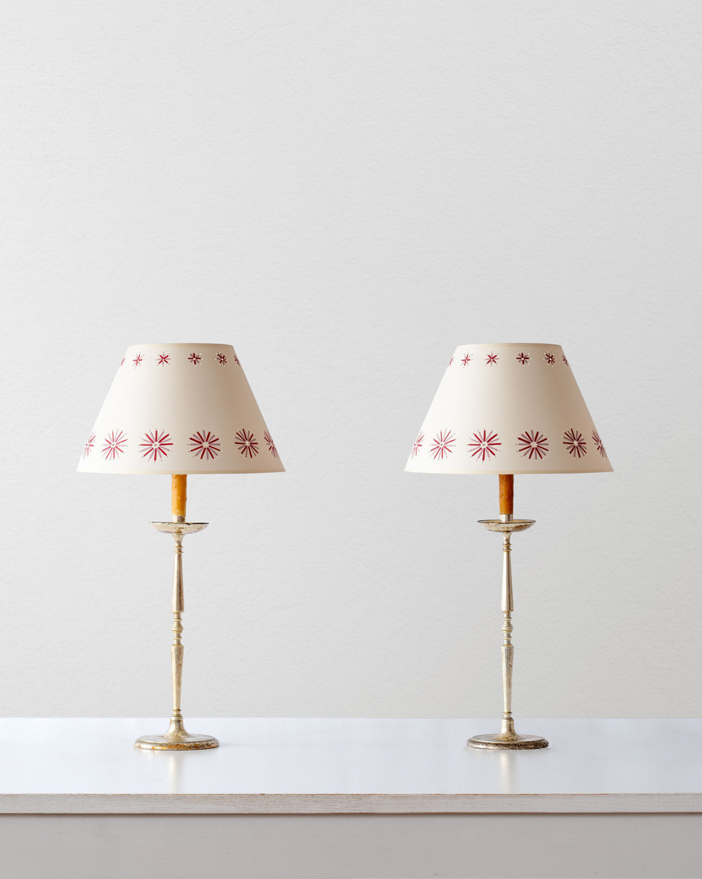 Fireworks Lampshade - Pink & Red