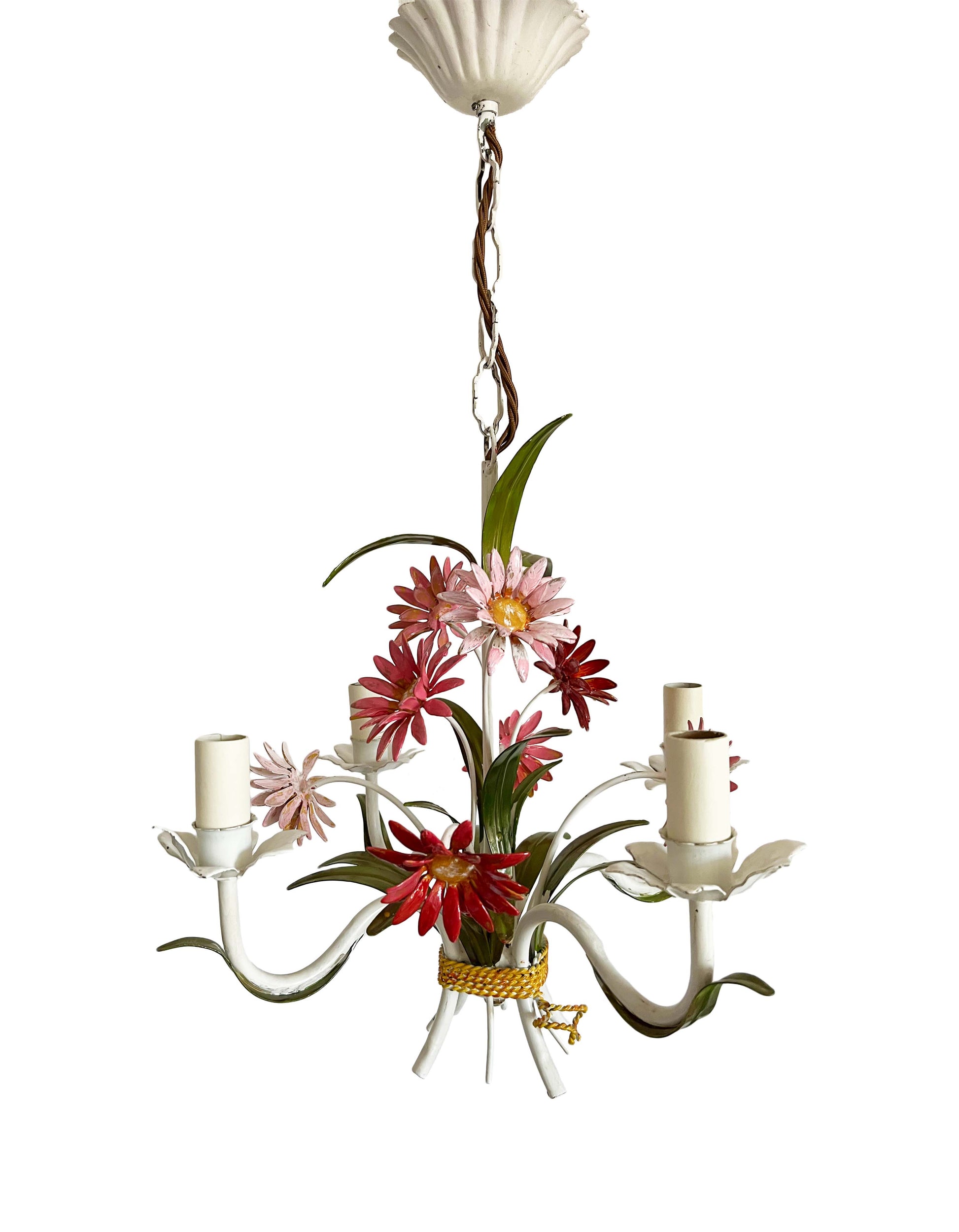 Vintage Mid-Century French Chandelier
