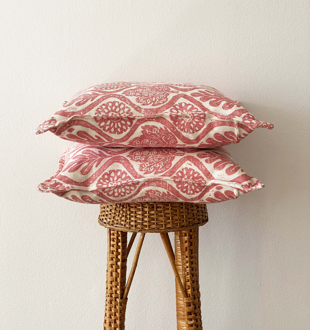 Pink Printed Cushion